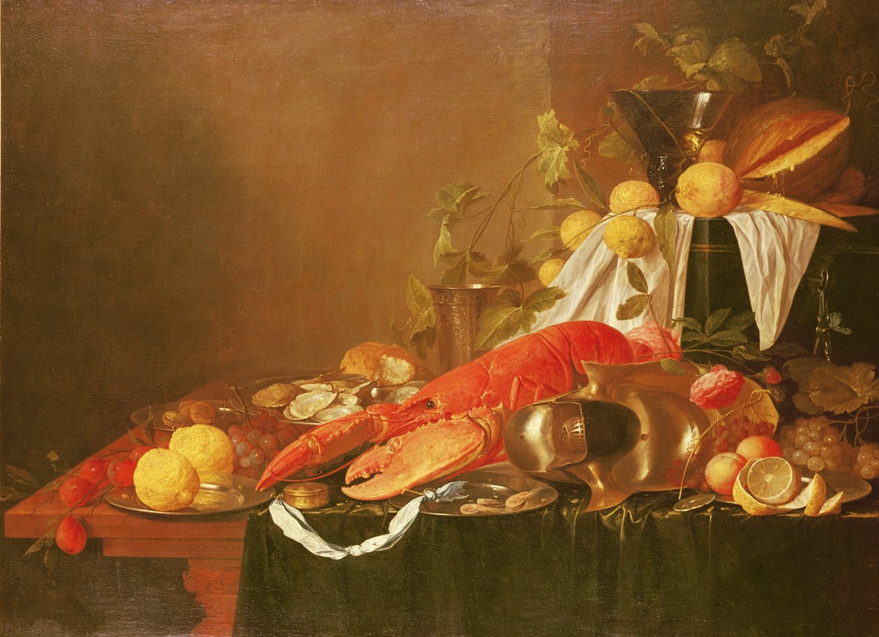 Natürmort, 17. yüzyıl by Jan Davidsz de Heem