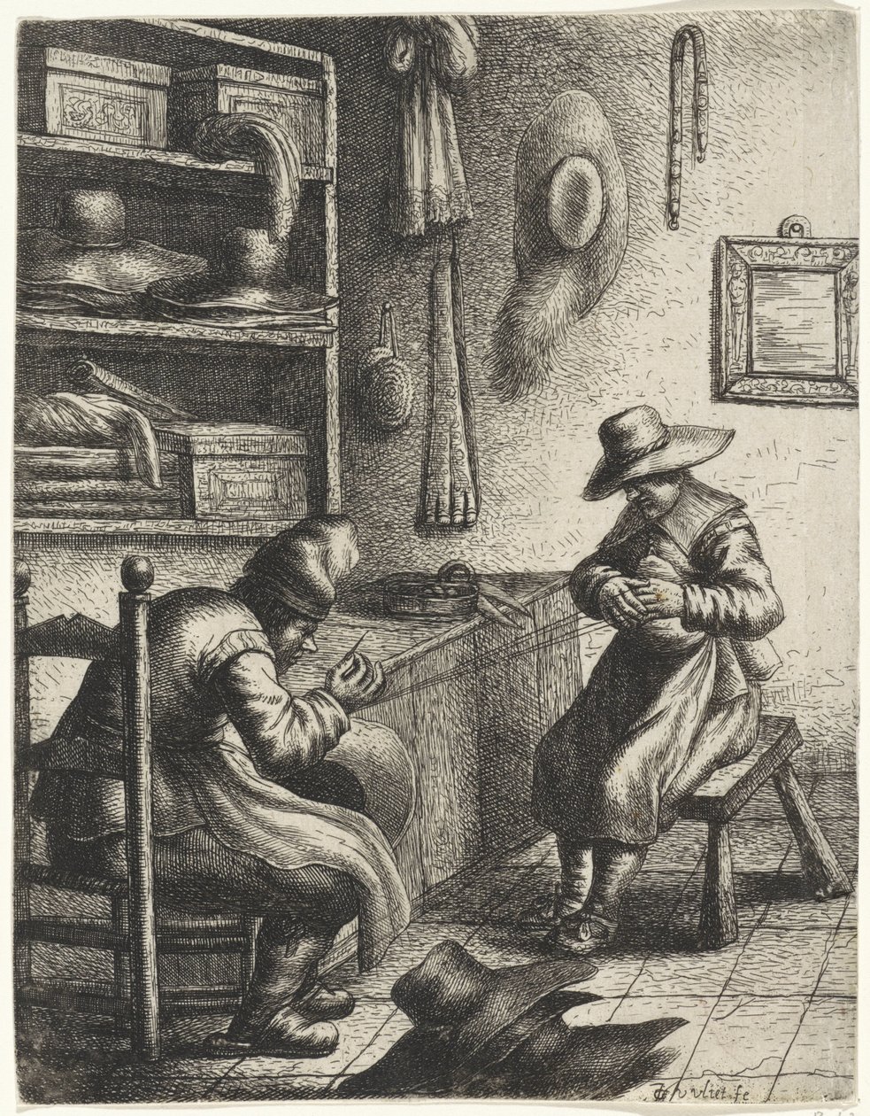 Şapkacı Meslekler (dizi adı) by Jan Gillisz. van Vliet