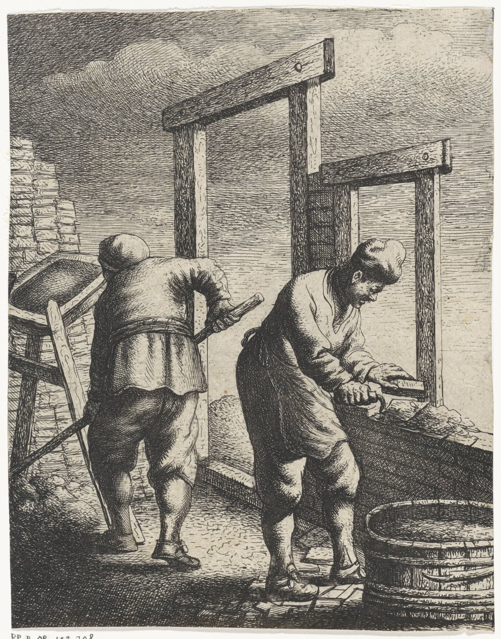 masonlar Meslekler (dizi adı) by Jan Gillisz. van Vliet