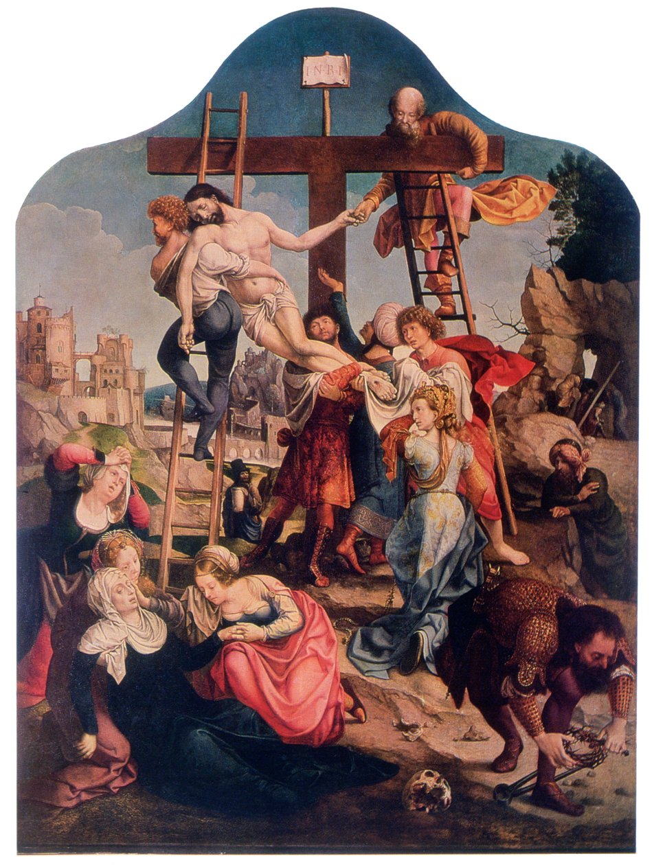 Haçtan İniş, c1520 by Jan Gossaert