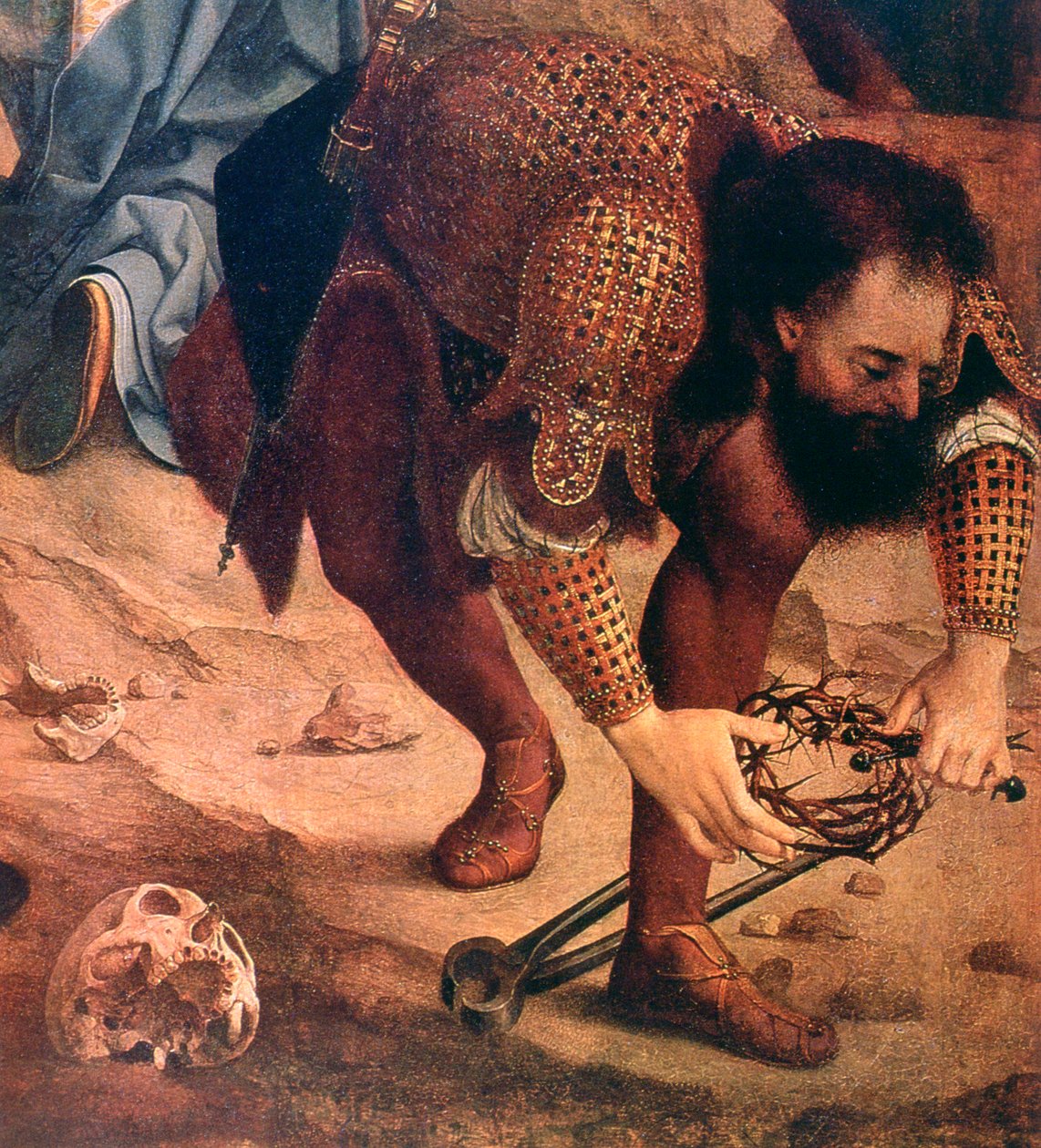 Haç detayından İniş, c1520 by Jan Gossaert