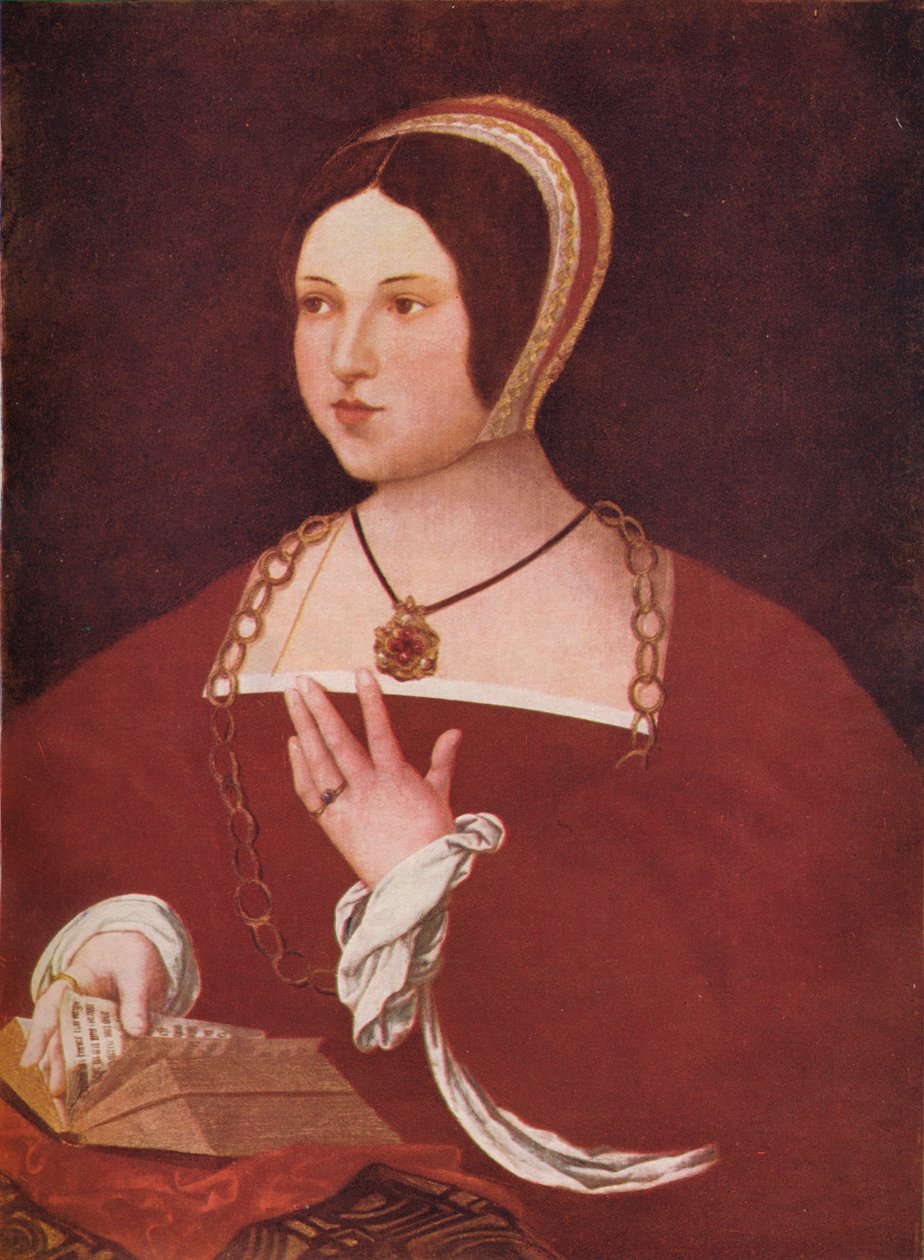 Muhtemelen Margaret Tudor (1528 dolaylarında) by Jan Gossaert