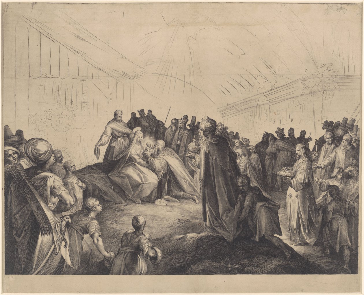Kralların hayranlığı by Jan Harmensz. Muller