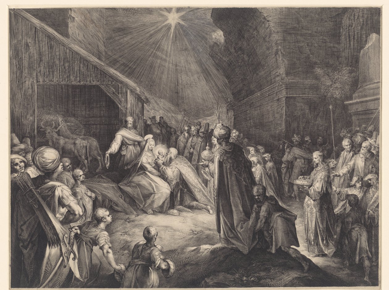 Kralların hayranlığı by Jan Harmensz. Muller