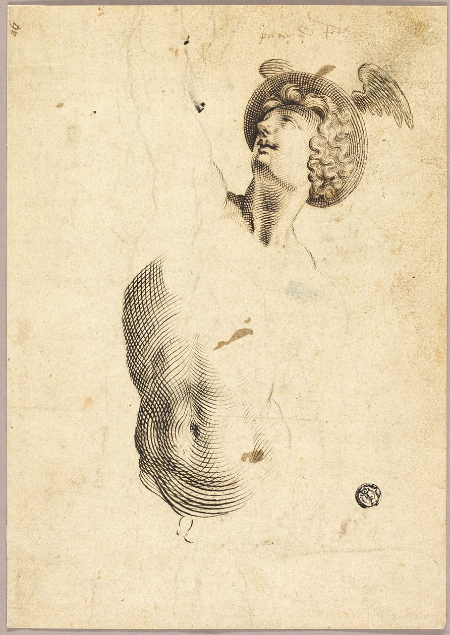Merkür by Jan Harmensz. Muller