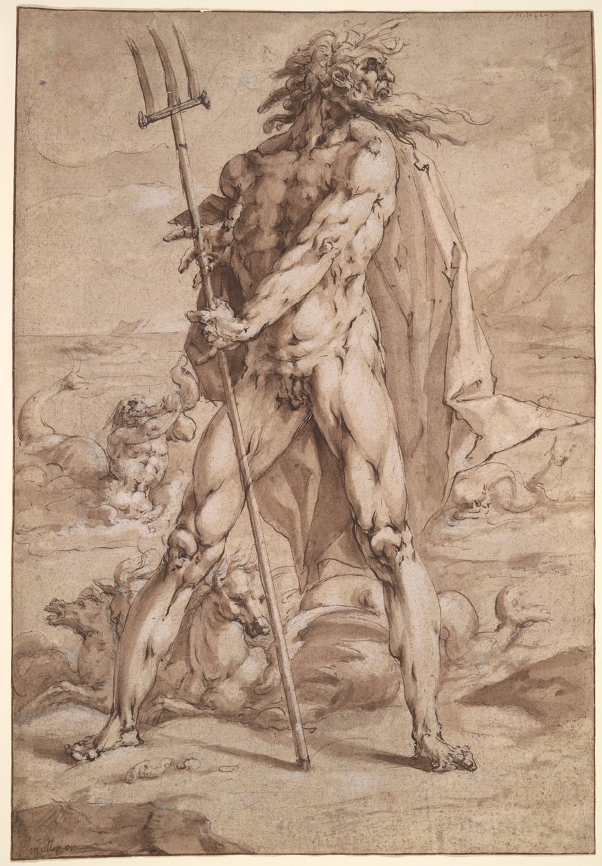 Neptün by Jan Harmensz. Muller