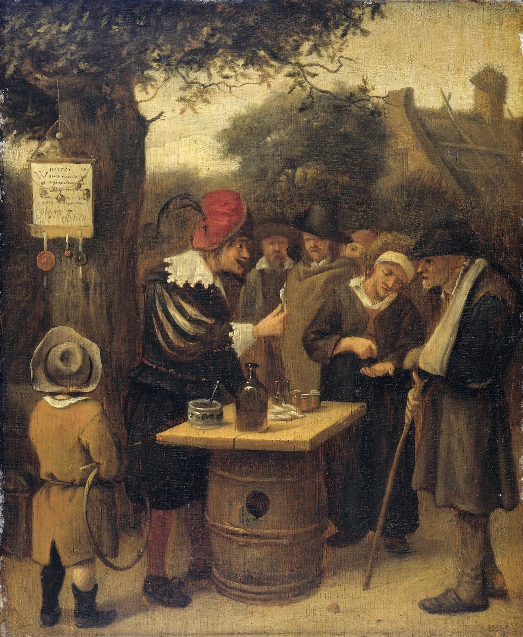 şarlatan by Jan Havicksz (attr. to) Steen