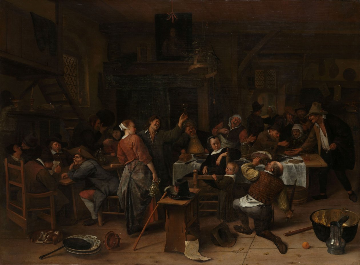 Prens Günü by Jan Havicksz. Steen