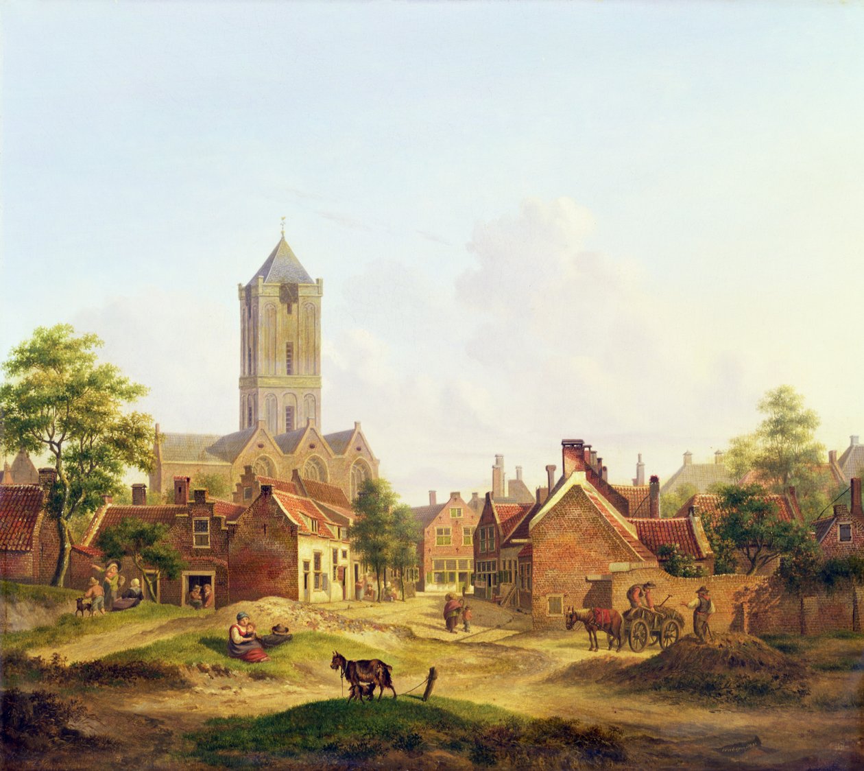 Aziz Jacobi Kilisesi, Utrecht by Jan Hendrik Verheyen