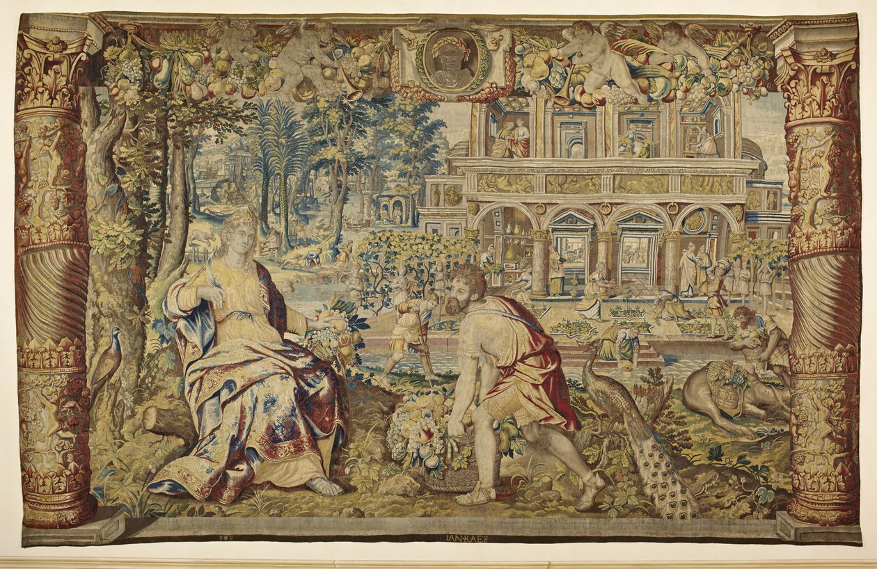Vertumnus ve Pomona, c.1630 by Jan II Raes