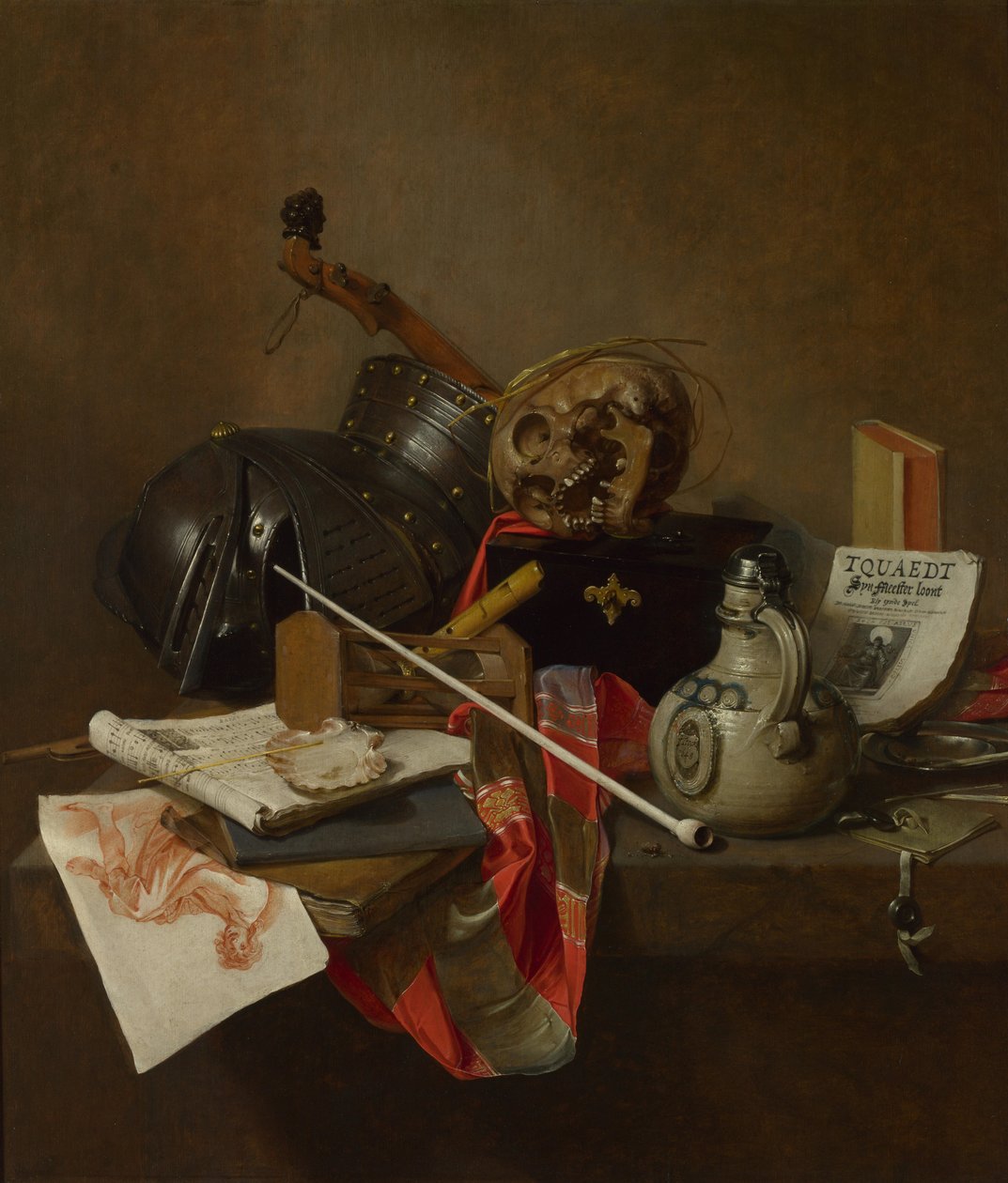 Kibir Natürmort, 1648 by Jan Jansz. Treck