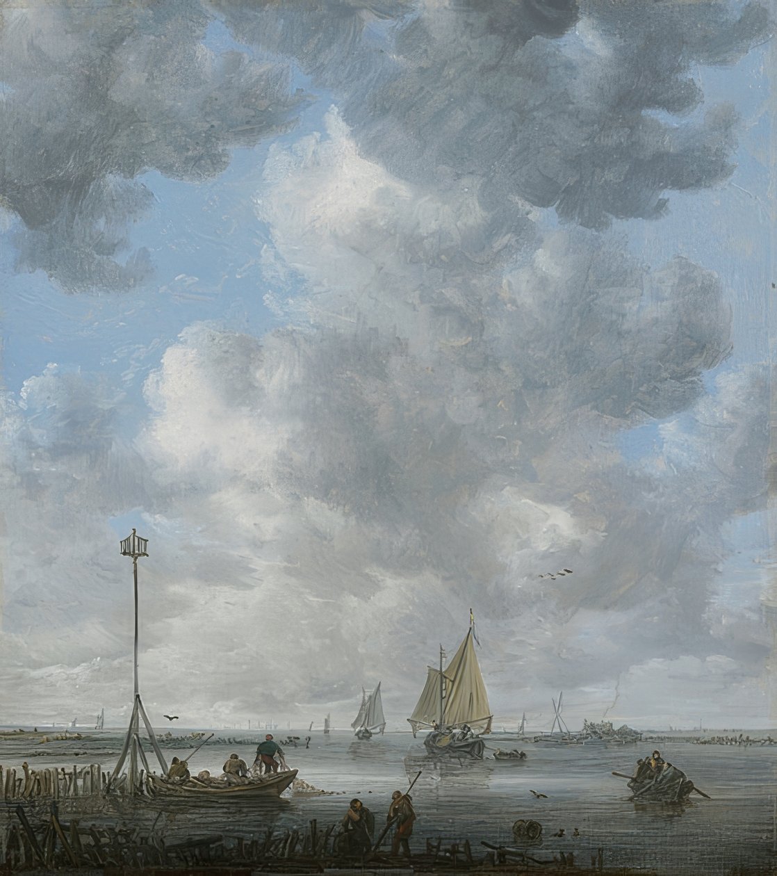 Boşluk. 1646-50 civarında by Jan Josephsz van Goyen