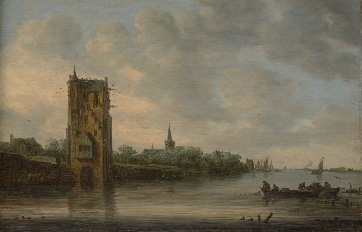 Utrecht yakınlarındaki Pelkus Kapısı by Jan Josephsz van Goyen