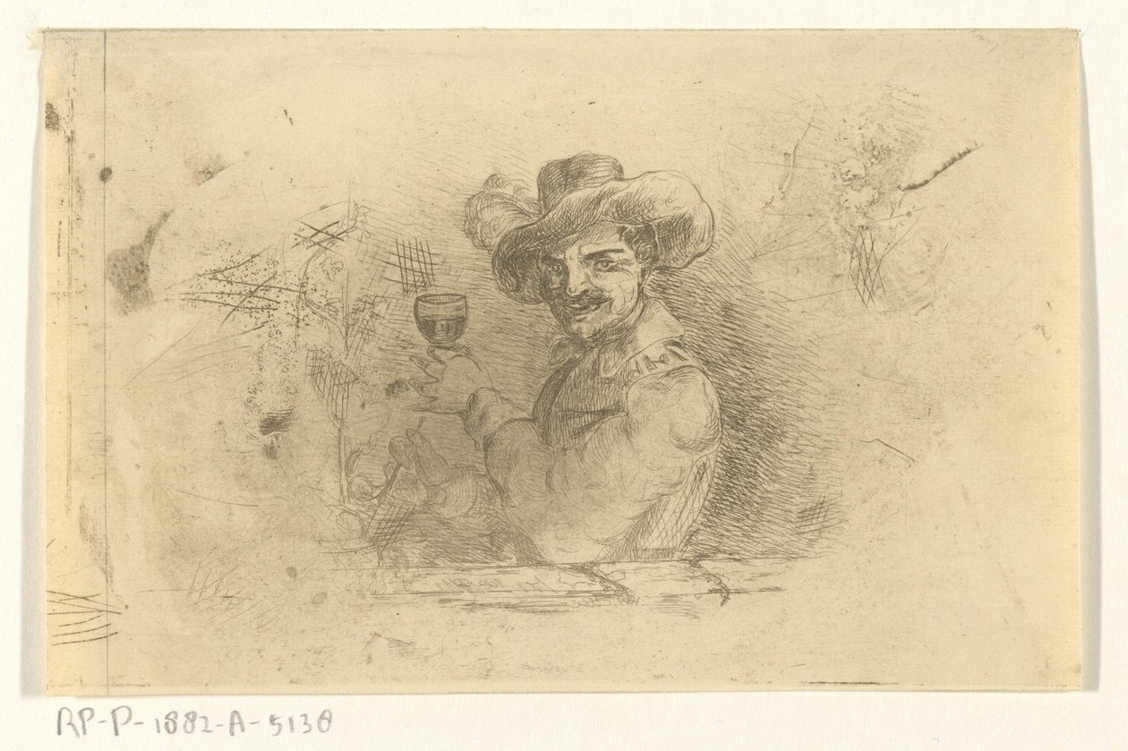 Yükseltilmiş camlı asker by Jan Karel Jacob de Jonge