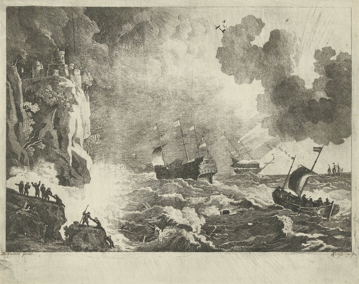 gemi enkazı by Jan Lauwryn Krafft (I)