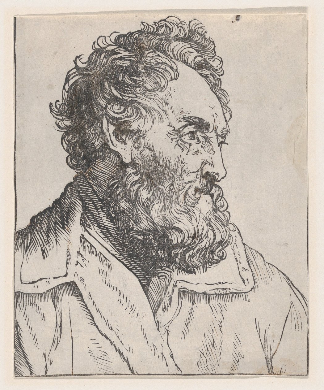 Bir Adamın Başı, 17. yüzyıl. by Jan Lievens