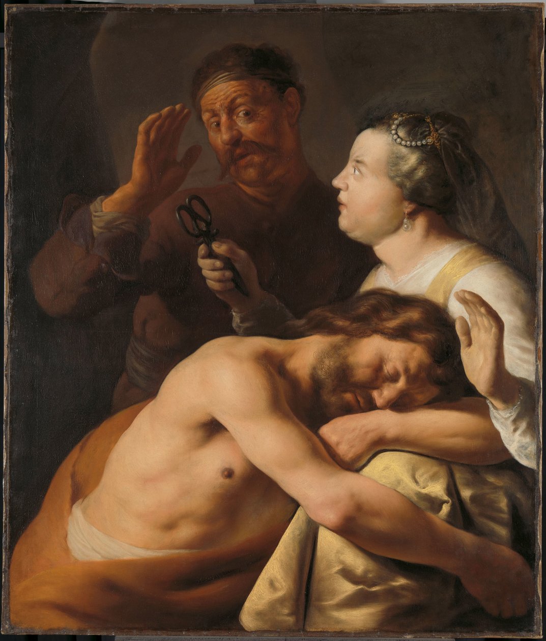 Samson ve Delilah by Jan Lievens