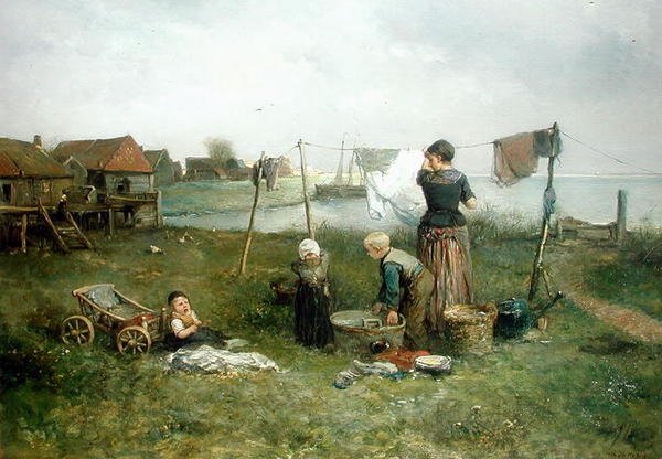 Çamaşırları Asmak by Jan Mari Henri Ten Kate