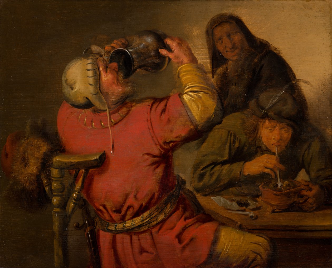 Beş Duyu: Tat, 1637 by Jan Miense Molenaer