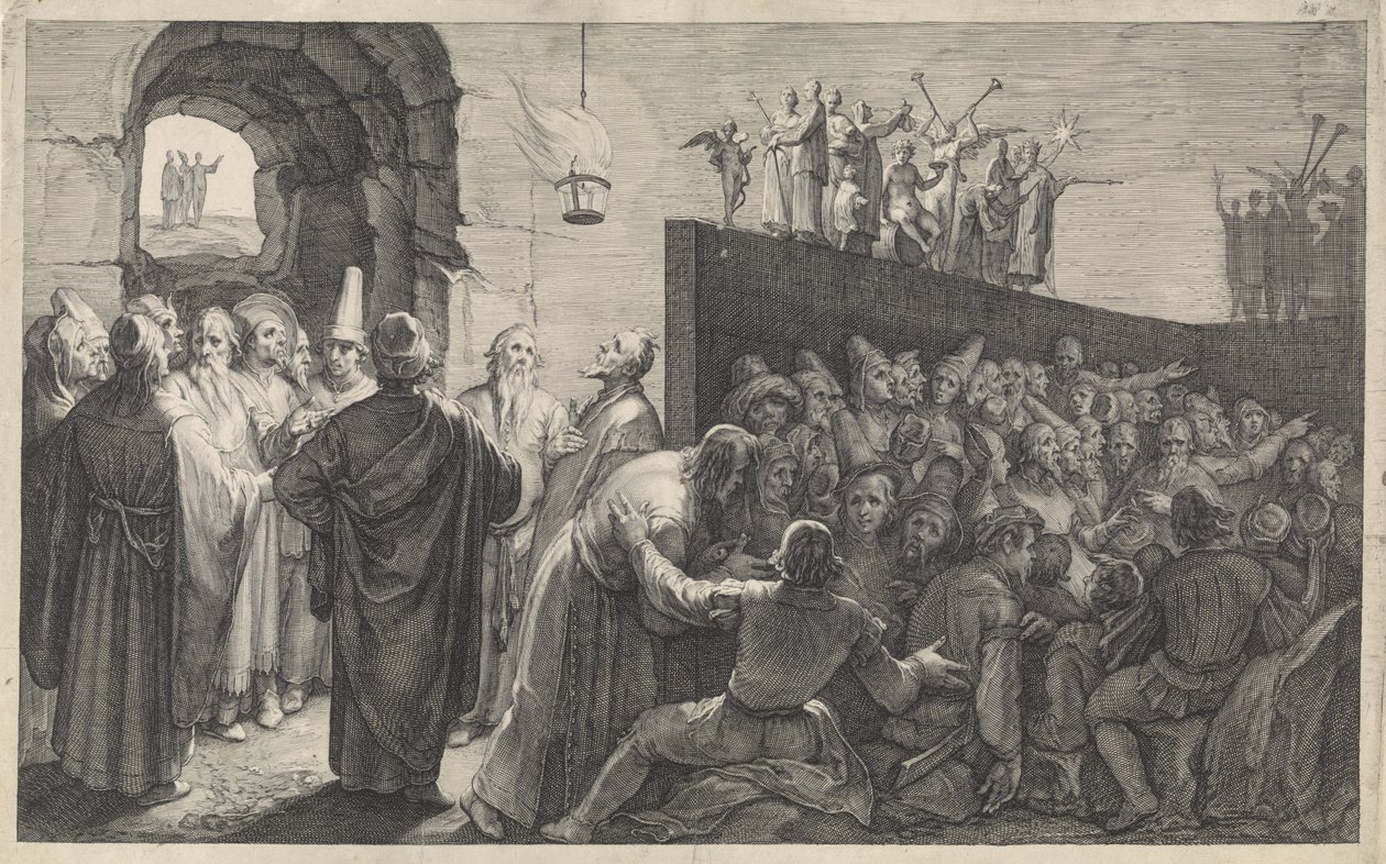 Platon Mağarası by Jan Saenredam
