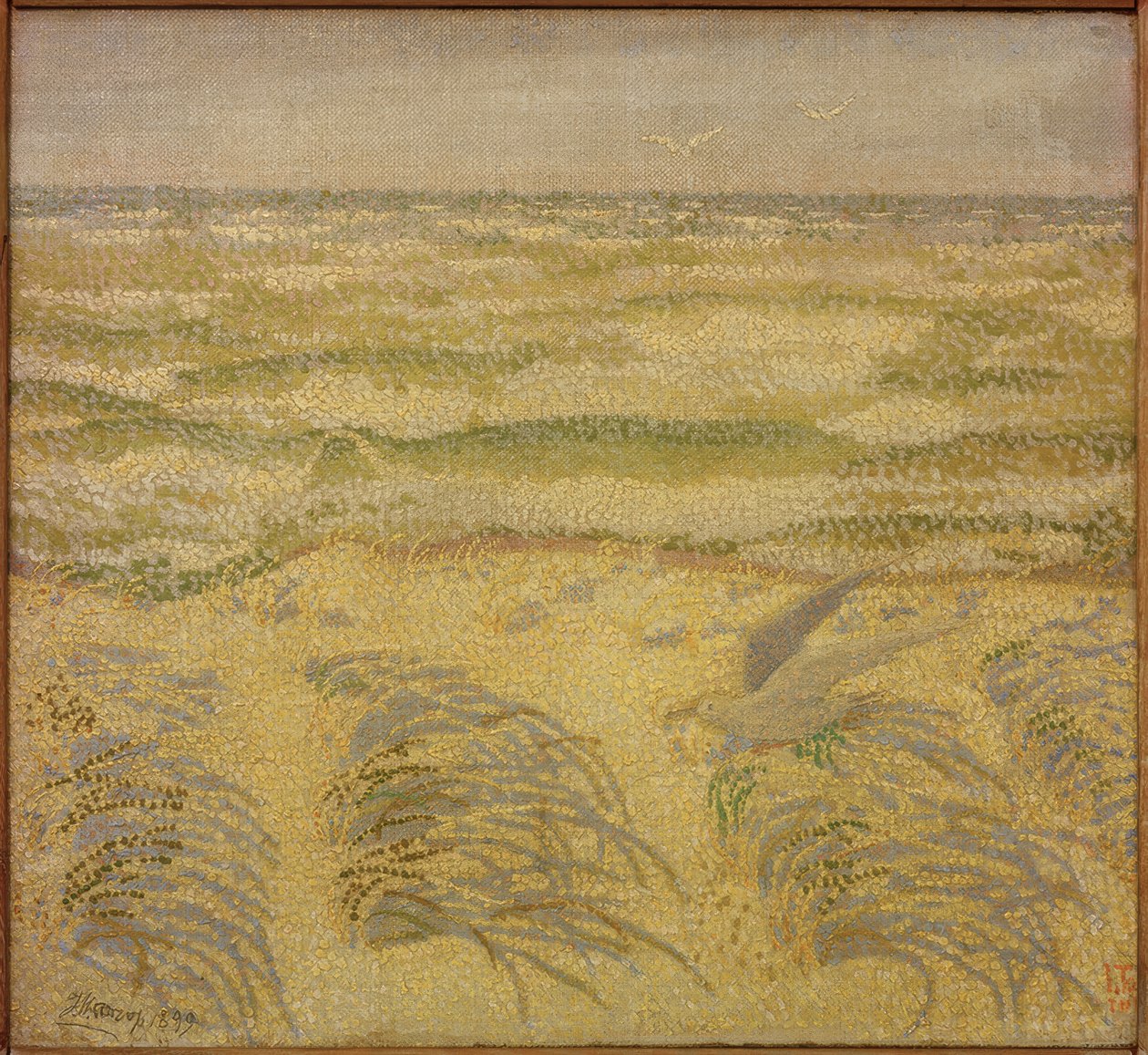 kumul ve deniz by Jan Toorop