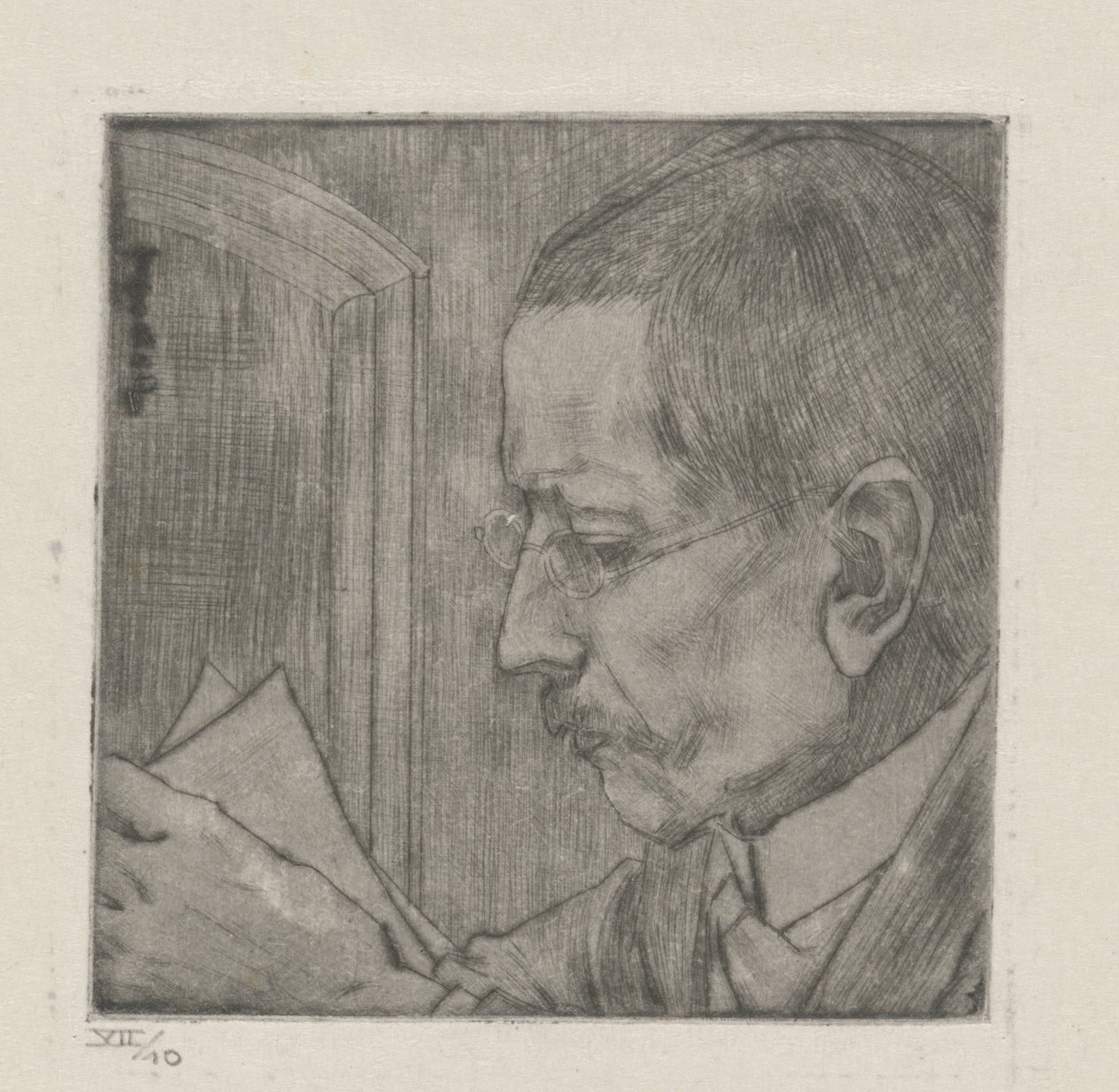 Portret van Giles Timmerman by Jan Toorop