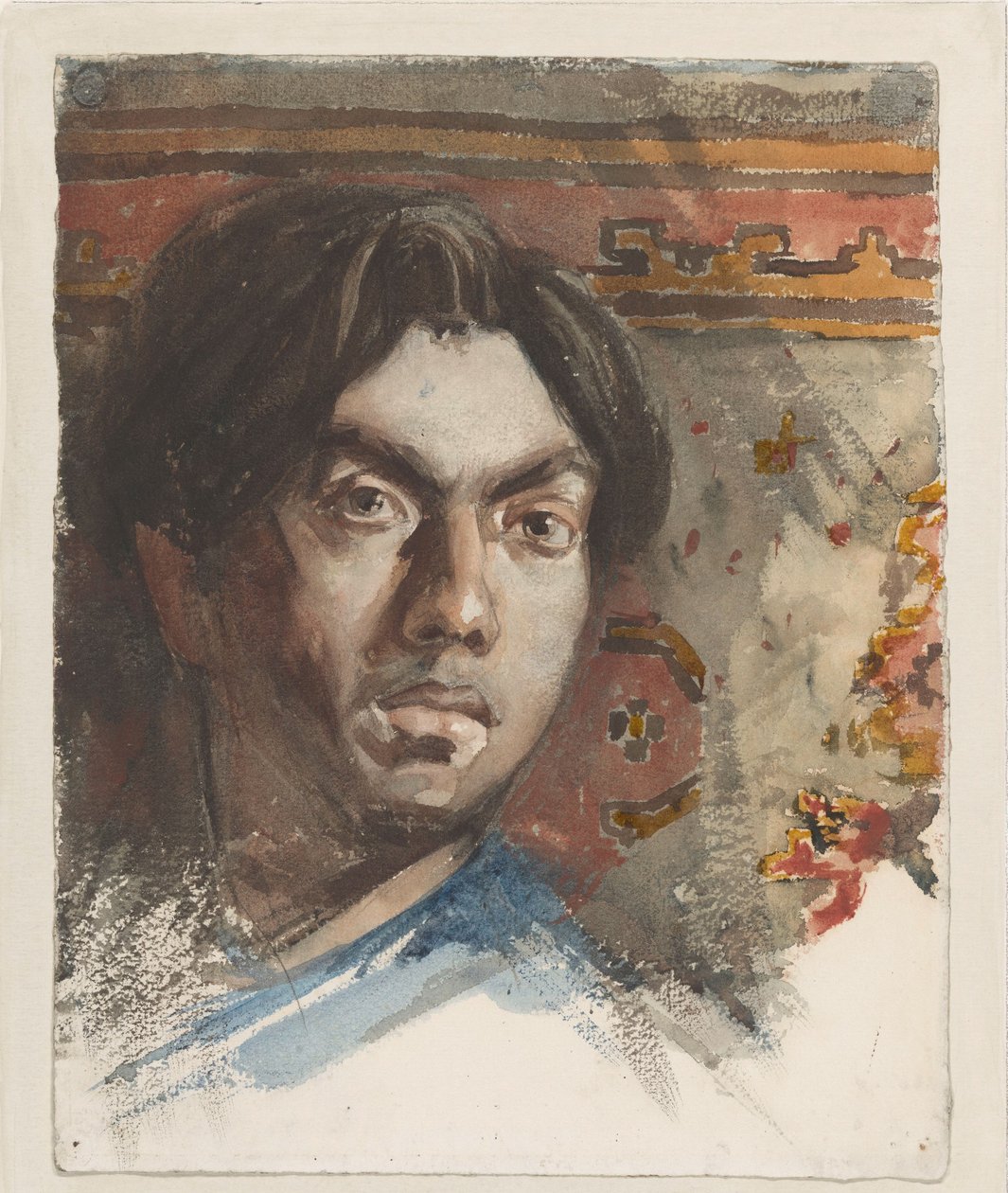 Otoportre, 1881. by Jan Toorop