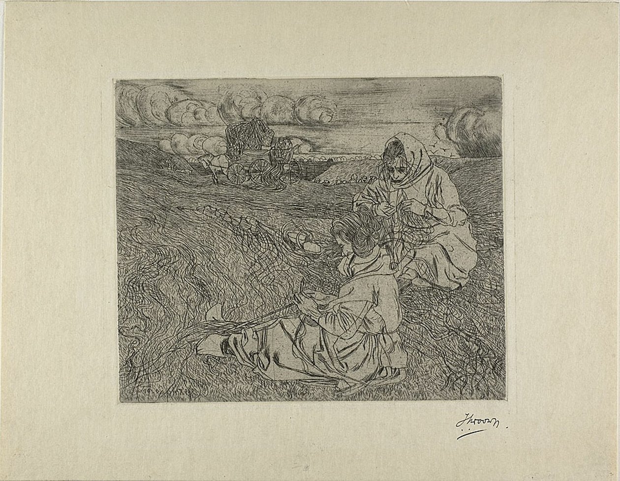 Net Menders by Jan Toorop