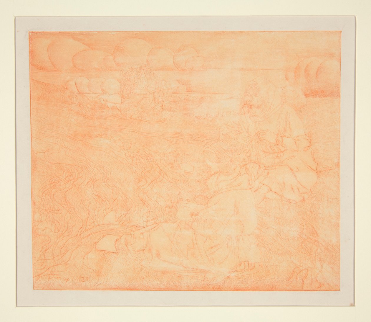 Balık Ağlarını Tamir Eden Kadınlar by Jan Toorop