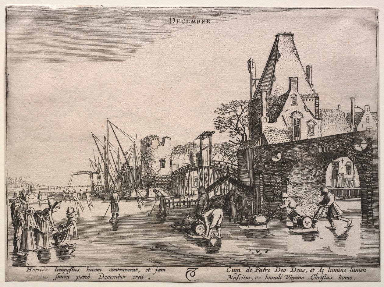 On İki Ay: Aralık. by Jan Van de Velde
