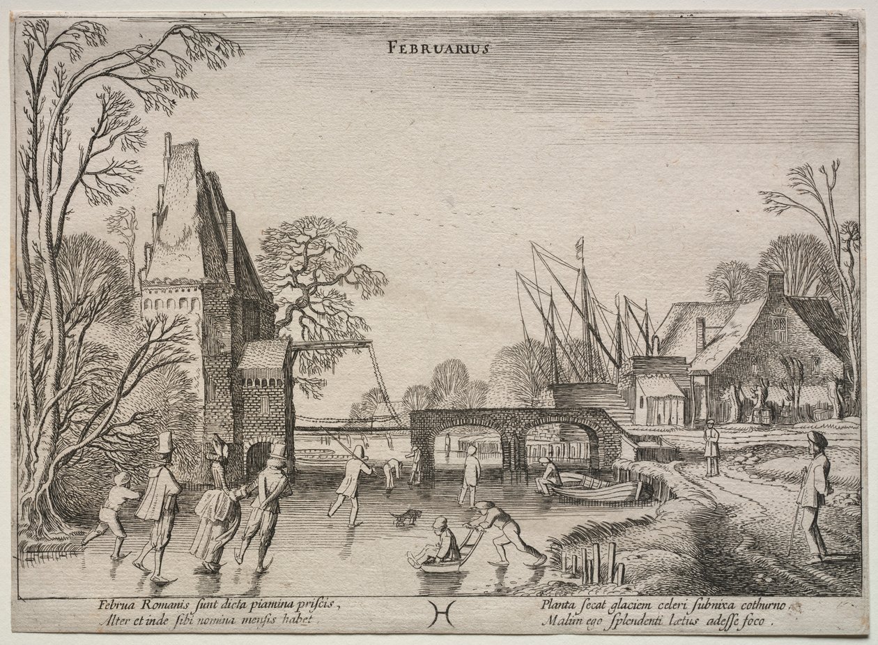 On İki Ay: Şubat. by Jan Van de Velde
