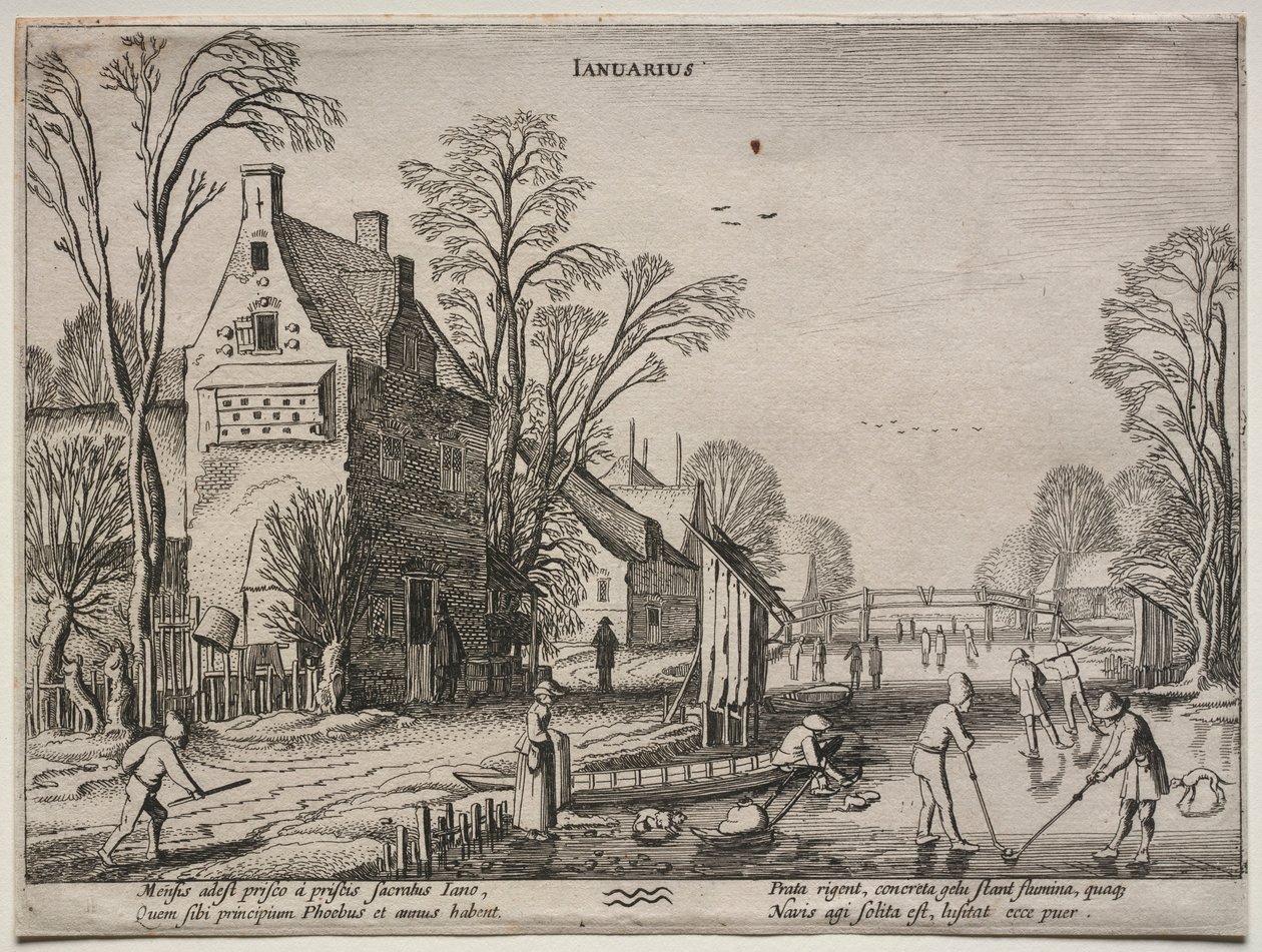 On İki Ay: Ocak. by Jan Van de Velde
