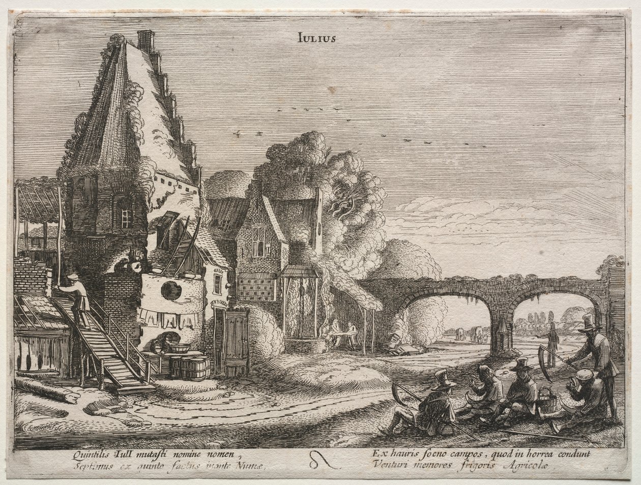On İki Ay: Temmuz. by Jan Van de Velde