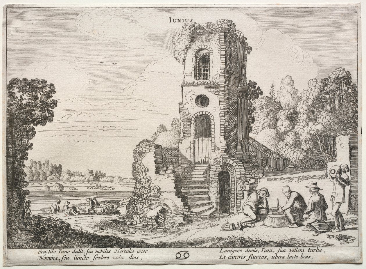 On İki Ay: Haziran. by Jan Van de Velde