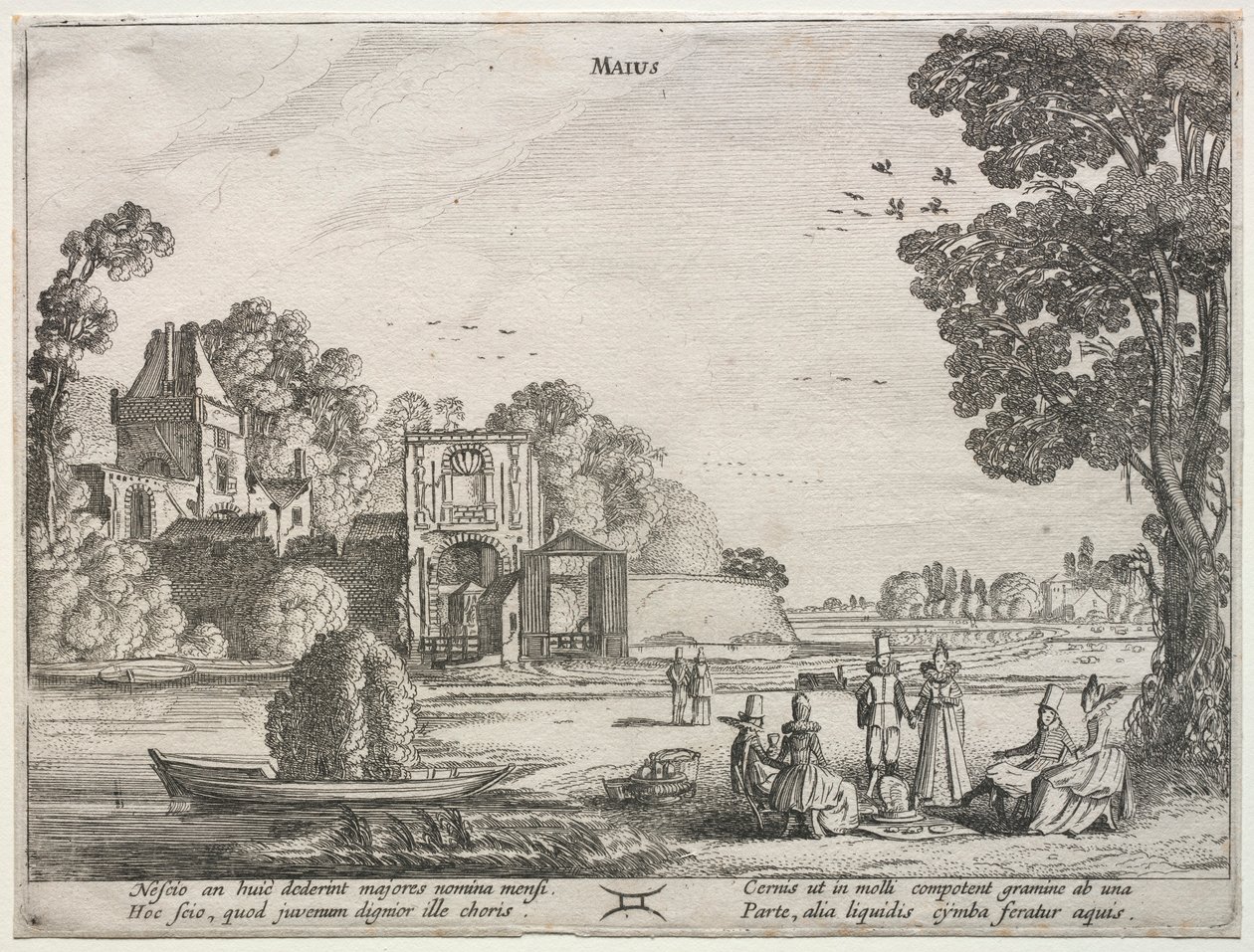 On İki Ay: Mayıs. by Jan Van de Velde