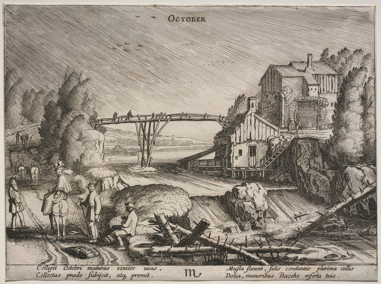 On İki Ay: Ekim. by Jan Van de Velde