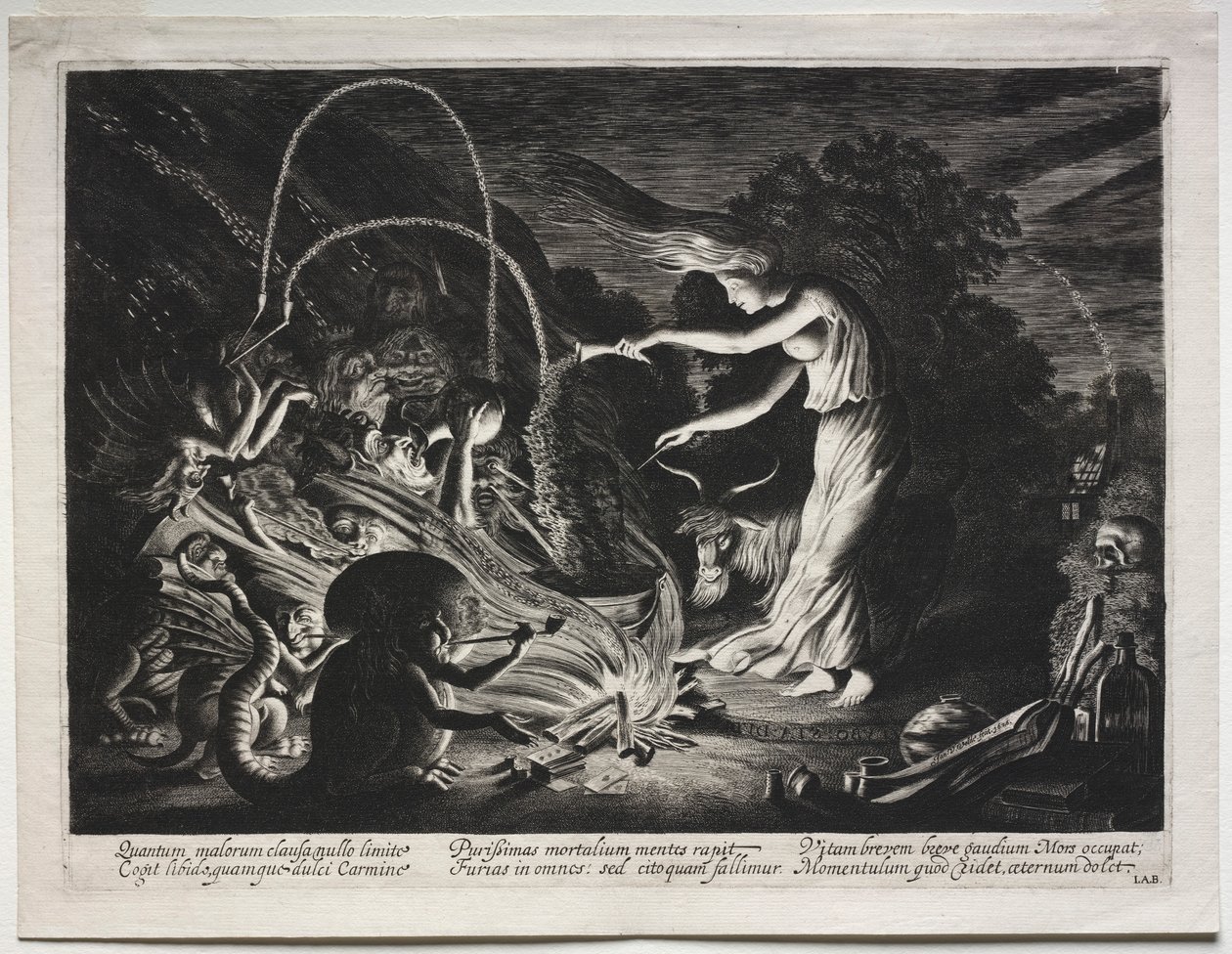 Cadı Gecesi Parçası, 1626. by Jan Van de Velde