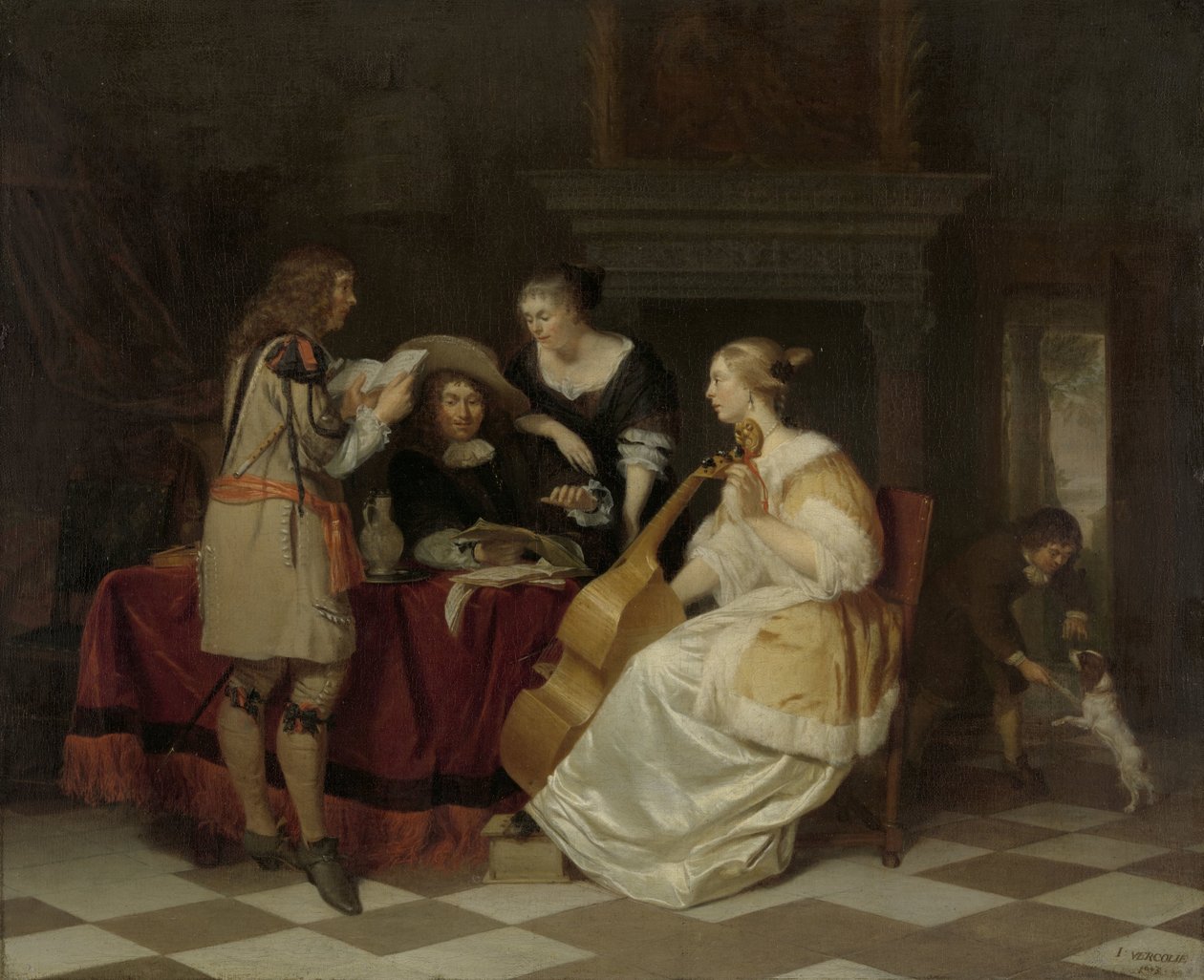 Bir Müzik Şirketi by Jan Verkolje (I)