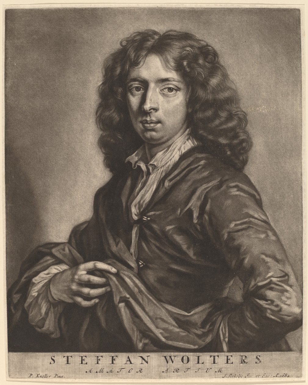 steffan wolters by Jan Verkolje I after Sir Godfrey Kneller