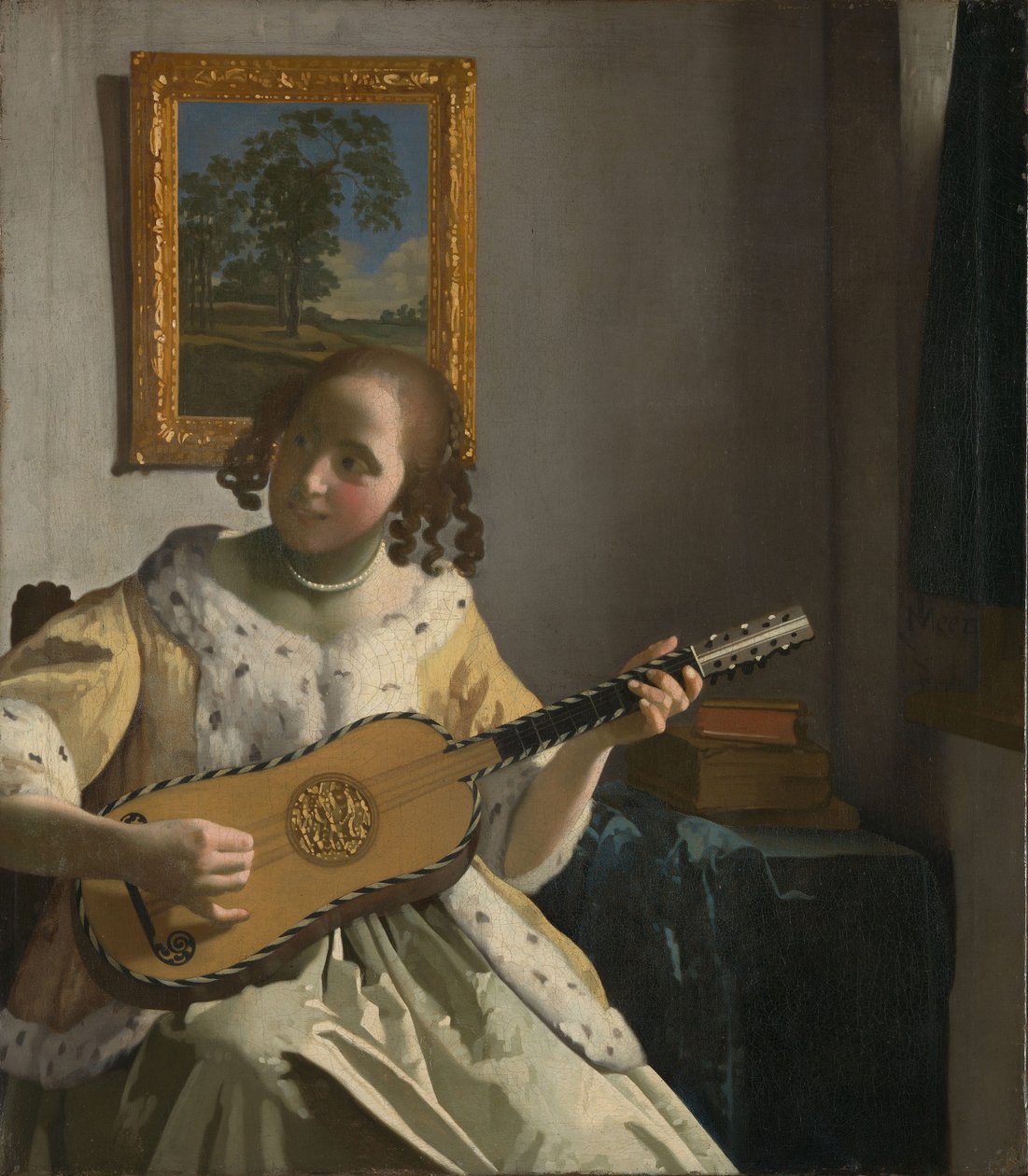 gitarist by Jan Vermeer van Delft