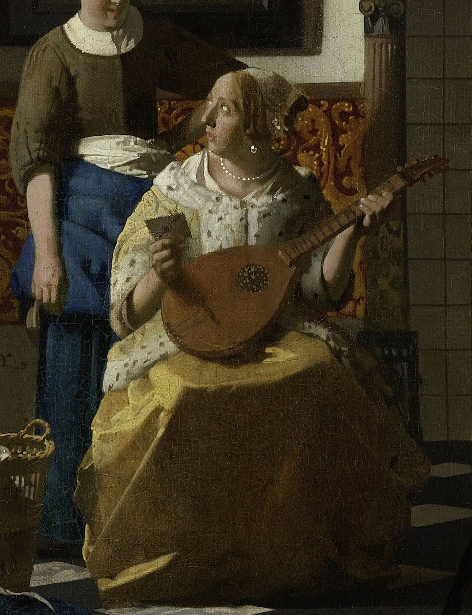 Aşk Mektubu, c.1669-70 by Jan Vermeer van Delft