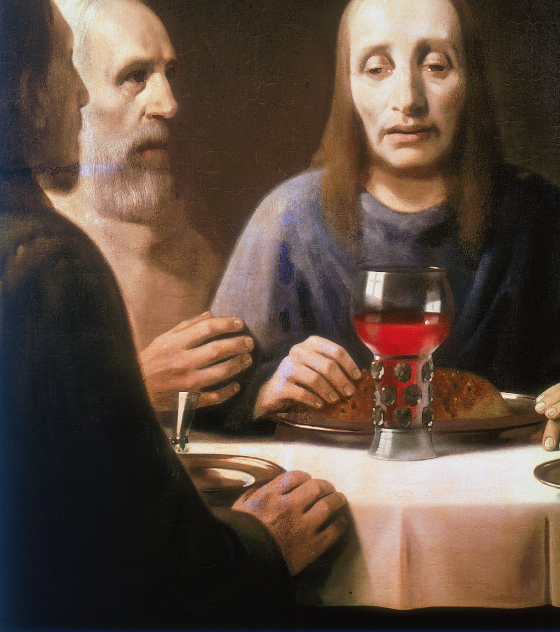 'Akşam Yemeği', 17. yüzyılın ortaları by Johannes Vermeer