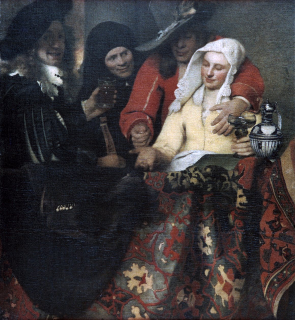 Satıcı, 1656 by Jan Vermeer van Delft