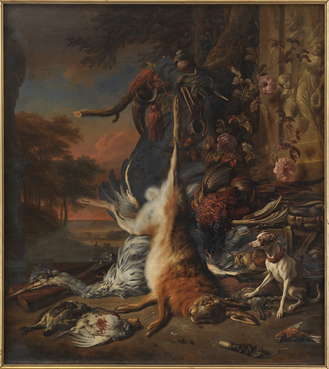 ölü oyun by Jan Baptist Weenix