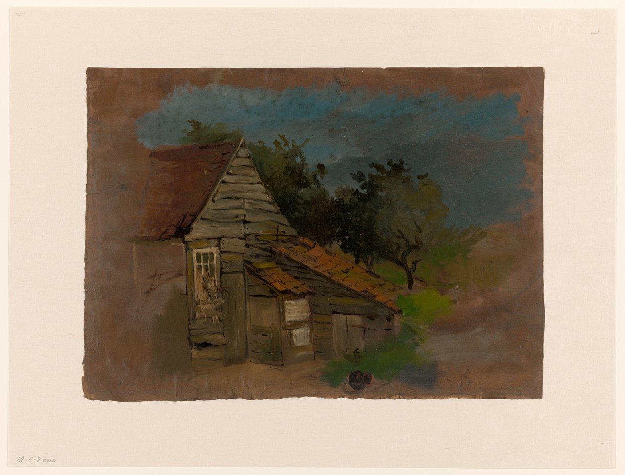 Küçük ahırlı çiftlik evi by Jan Weissenbruch