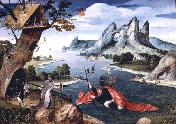 Aziz Christopher (panel) by Jan Wellens de Cock