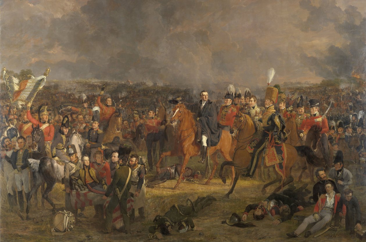 Waterloo Savaşı by Jan Willem Pieneman