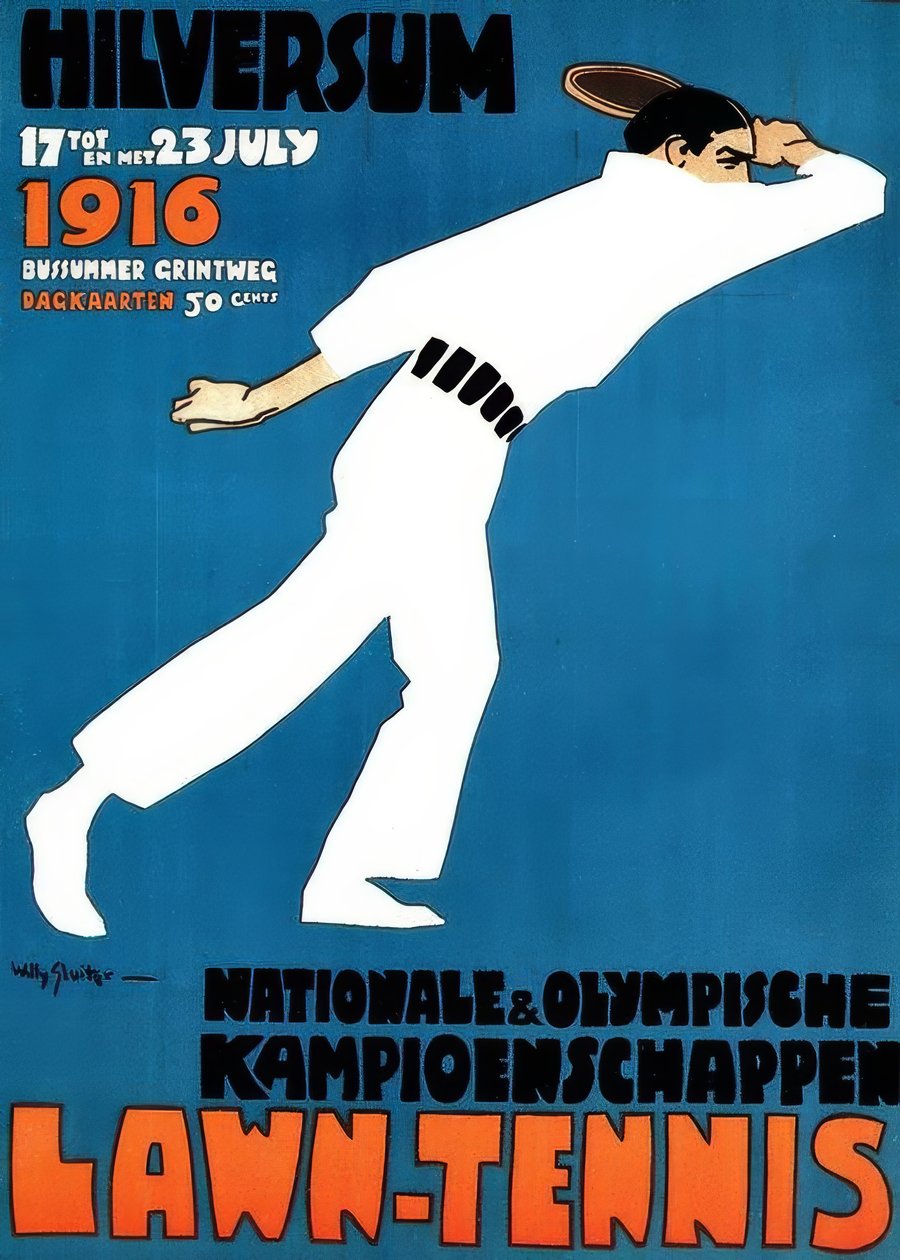 Ulusal ve Olimpiyat Şampiyonaları – Çim Tenisi by Jan Willem Sluiter