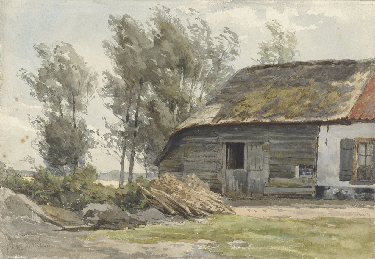 Çiftçinin ahırlı çiftliği by Jan Willem van Borselen