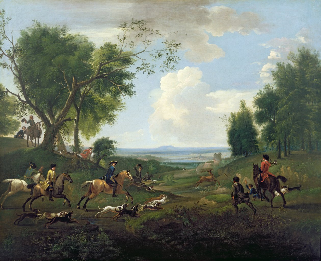 avlanma sahnesi by Jan Wyck